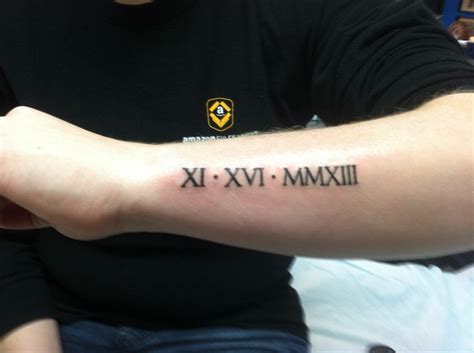 2009 tattoo design|19+ 2009 Roman Numerals Tattoo Ideas